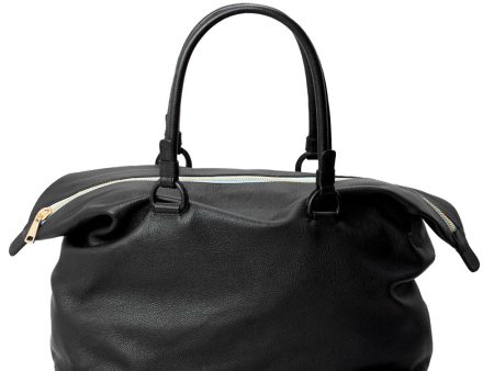 Clarita Large Duffle in Black Supply