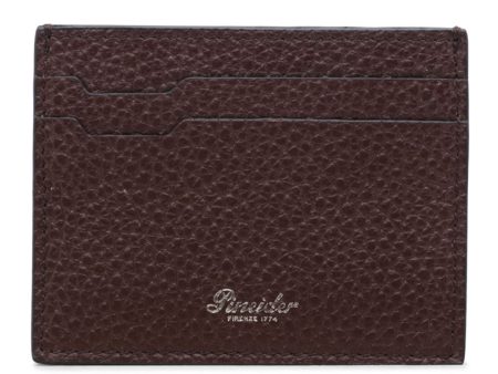 360 Leather Card Holder in Rum Sale