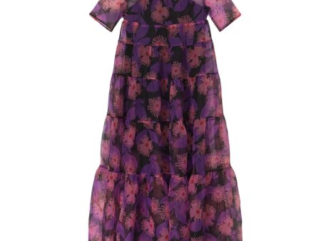 Acid Floral Hyacinth Dress Online Hot Sale