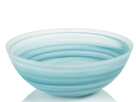 Azur Alabaster Glass Bowl on Sale