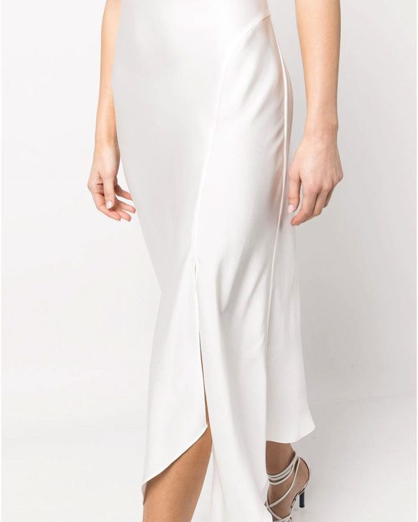 White Signature Nellie Slip Dress Cheap