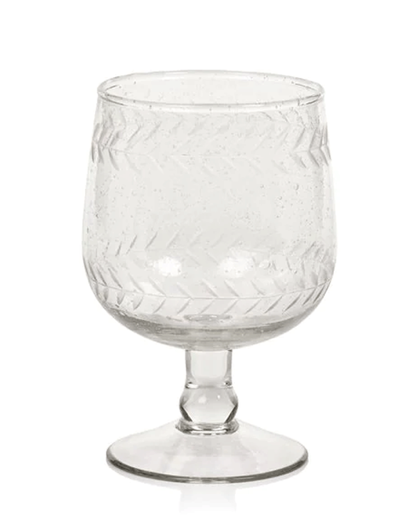 Handmade Etched Red Wine Glass Hot on Sale