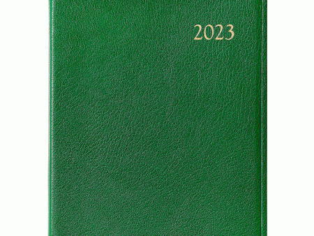 2023 Green Leather Planner For Sale