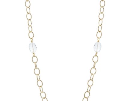 Airy Link Goshenite Bead Necklace Sale