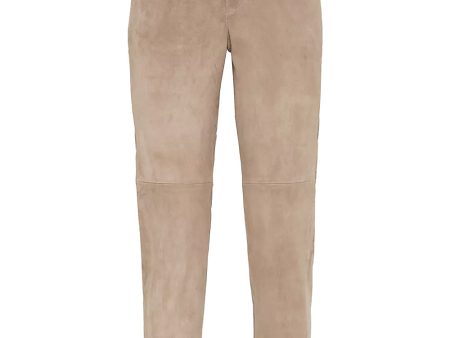 Conchiglia Suede Stretch Trouser Fashion