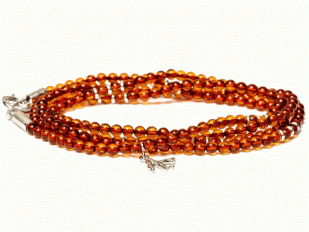 Amber Beaded Saracino Bracelet Online