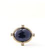 Yellow Gold Sapphire Full Cut Diamond Ring For Cheap