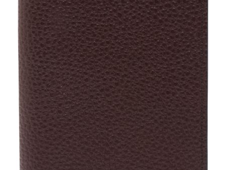 360 Leather Passport Holder in Rum For Discount