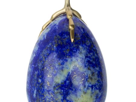 Large Lapis Egg Pendant For Discount