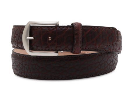 American Bison Belt in Brown on Sale