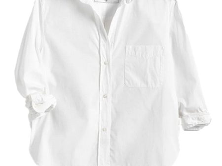 White Silvio Button Up Shirt Hot on Sale