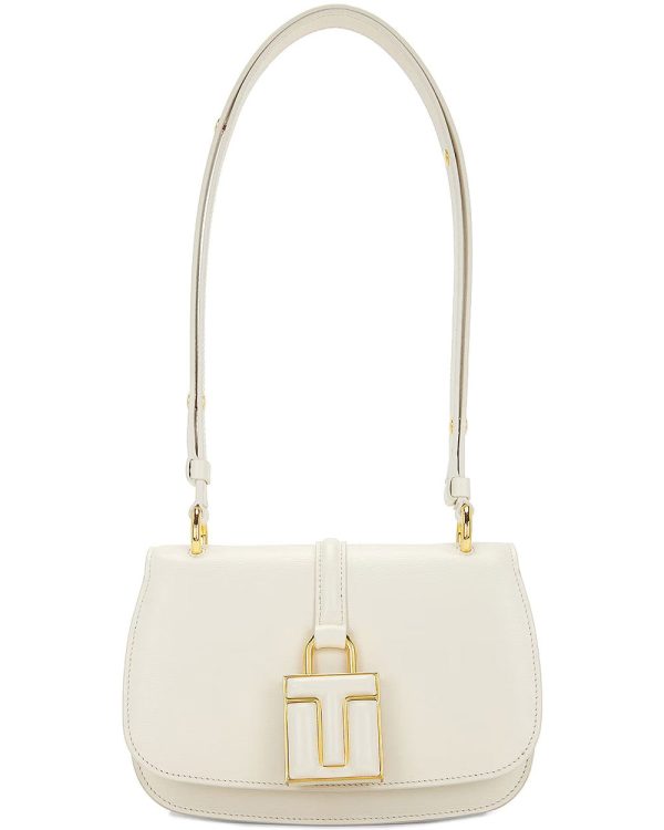 001 Lock Mini Flap Bag in Chalk Online Sale