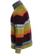 Multicolor Languid Knit Turtleneck Cheap