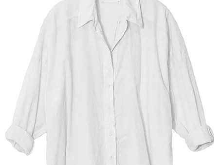 White Riley Shirt For Discount