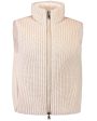 Feather Cashmere and Nylon Reversible Vest Cheap