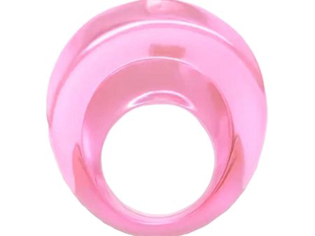 Wuto Pink Lucite Ring Supply