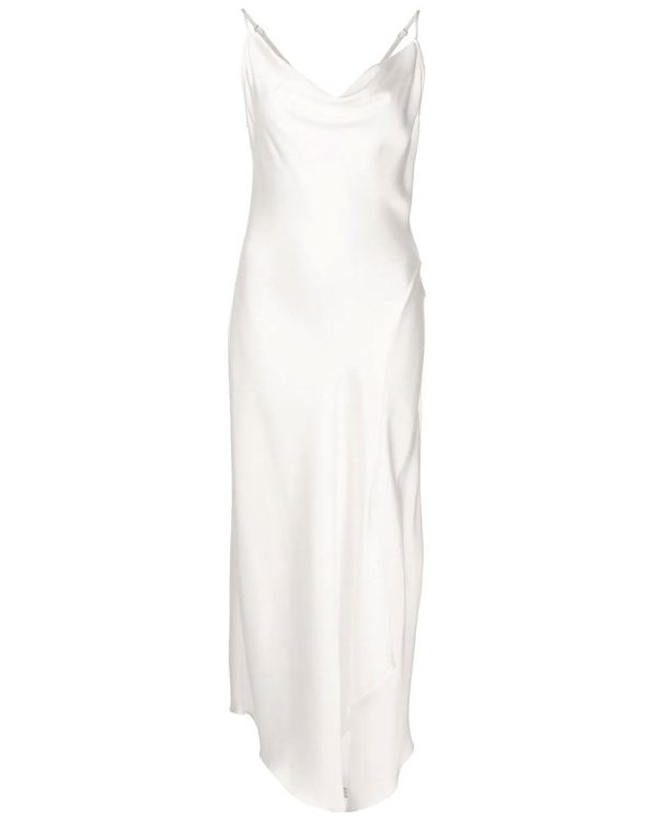 White Signature Nellie Slip Dress Cheap